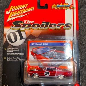 Johnny Lightning 1:64  . Street freaks 67 Plymouth GTX.
